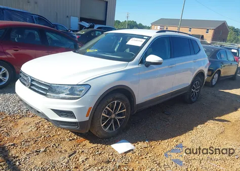 2021 Volkswagen Tiguan 2.0T Se/2.0T Se R-Line Black/2.0T Sel из США, поврежденный, VIN 3VV2B7AX9MM092432